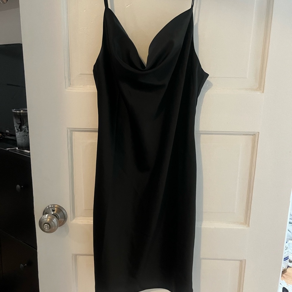 UO black mini dress